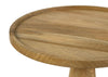 Ixia - Round Solid Mango Wood Accent Side Table