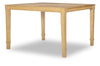 Linden - Counter Table 14 Butterfly Leaf - Honeyed Oak