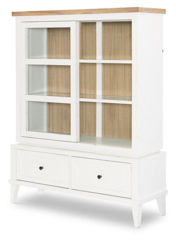 XXX's And OOO's - Display Cabinet - Amber And Cotton