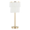 Fringe - 25" Metal Buffet Lamp (Set of 2)