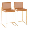 Fuji - High Back Barstool Set