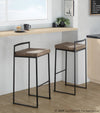 Fuji - High Back Barstool Set