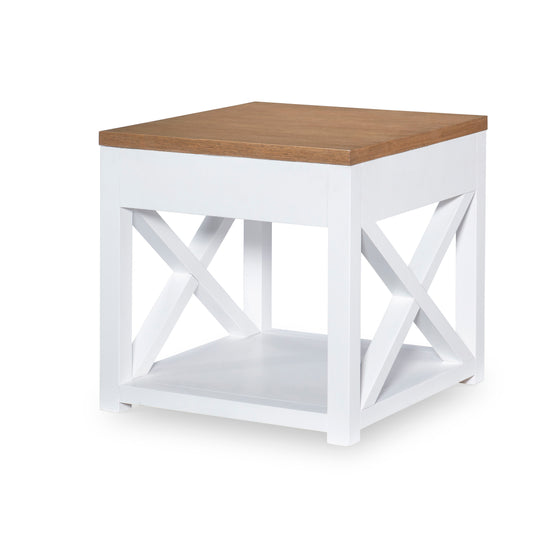 Franklin - End Table - White