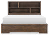 Architect - Complete Bookcase Bed With 1 Side Storage