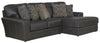 Denali - Italian Leather Match Sectional