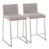 Mara - 26" Fixed-Height Counter Stool (Set of 2)