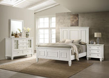  Sandy Beach - Panel Bed Bedroom Set