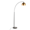 March - Floor Lamp - Black Marble