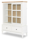 XXX's And OOO's - Display Cabinet - Amber And Cotton