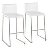 Mara - Upholstered Barstool Set