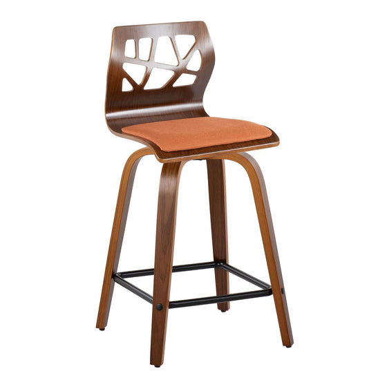 Folia - 24" Fixed-Height Counter Stool (Set of 2)