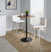 Mason - Swivel Counter Height Dining Set With Adjustable Table