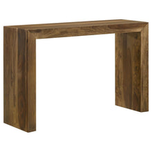  Odilia - Rectangular Solid Wood Entryway Console Table - Auburn