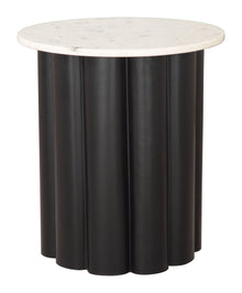  Slika - Side Table - White & Black