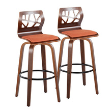  Folia - 30" Fixed-Height Barstool (Set of 2) - Round Base