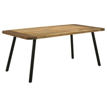  Maverick - Solid Wood Dining Table - Natural Mango