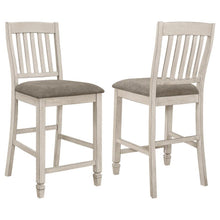  Sarasota - Wood Counter Chair (Set of 2) - Rustic Cream