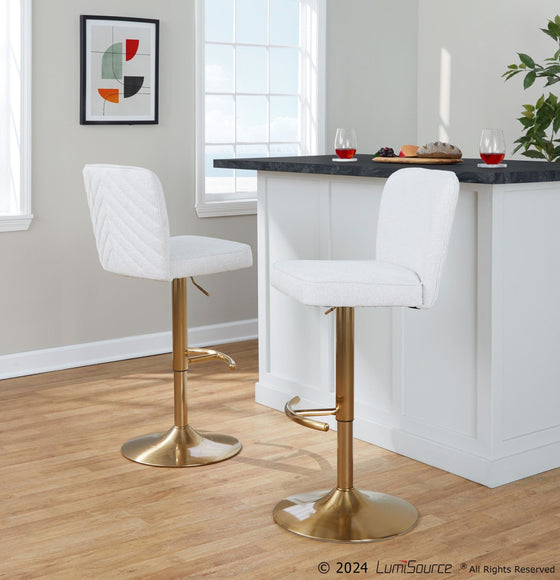 Hannah - 26" Fixed-Height Counter Stool With Swivel (Set of 2)