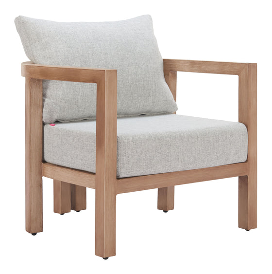 Leto - Outdoor Armchair - Gray