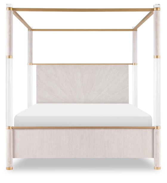 Miramar - Panel Bed Canopy Acrylic Posts