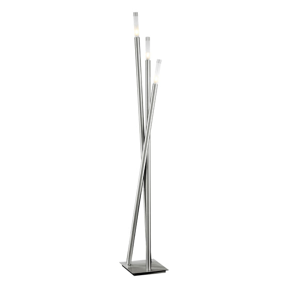 Icicle - Floor Lamp - Brushed Nickel