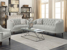  Avonlea - Upholstered Sloped Arm Sofa Set Fabric