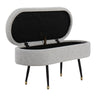 Harvey - Storage Bench - Gray