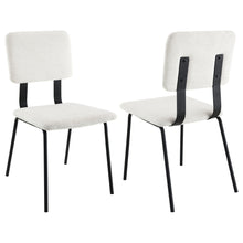  Calla - Fabric Upholstered Dining Side Chair (Set of 2)