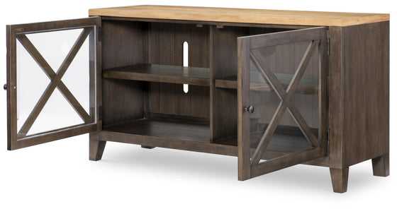 XXX's And OOO's - Home Office Credenza - Amber And Cocoa