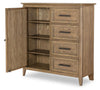 Beacon Hill - Door Chest Bureau - Dusted Barley