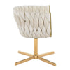 Braided - Renee - Swivel Accent Chair