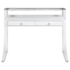 Gemma - 2-Drawer Writing Desk - White High Gloss