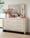 Bliss - 6 Drawer Dresser - Soft Cashmere