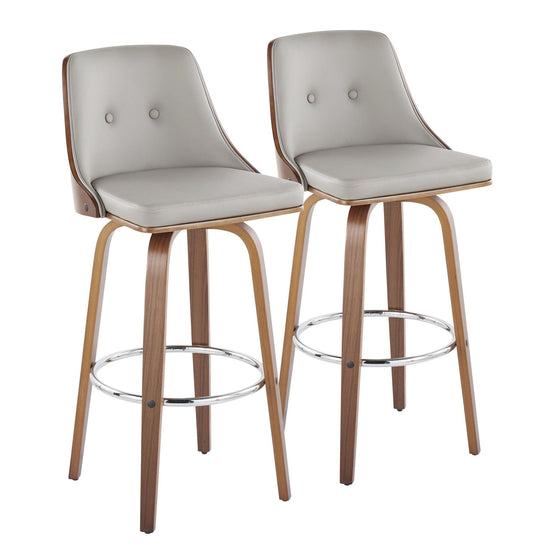 Gianna - 30" Fixed-Height Barstool (Set of 2)