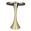 Lenuxe - 24" Metal Accent Table - Gold