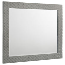  Ives - Dresser Mirror - Gray High Gloss