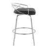 Charlotte - Glam - 26" Fixed-Height Counter Stool (Set of 2)