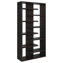  Altmark - 8-Shelf Open Bookcase - Cappuccino