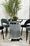 Ellie - Glass Top Dining Table