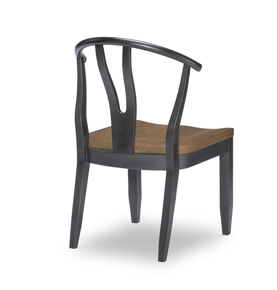 Beckett - Wishbone Back Side Chair - Black