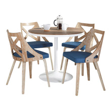  Dakota - Charlotte Dining Set - Brown Legs