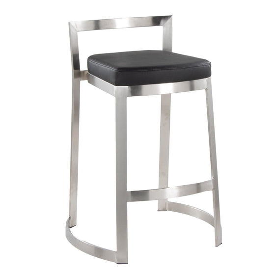 Fuji Dlx - Counter Stool (Set of 2) - Black