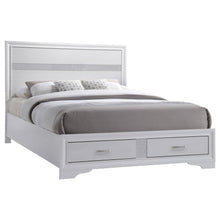  Miranda - Storage Wood Panel Bed