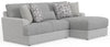 Titan - Sectional With Comfort Coil Seating And Accent Pillows