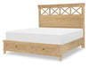 XXX's And OOO's - Complete Panel Bed With Storage Footboard