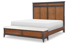  Fenmore - Complete Panel Bed With Storage Bench