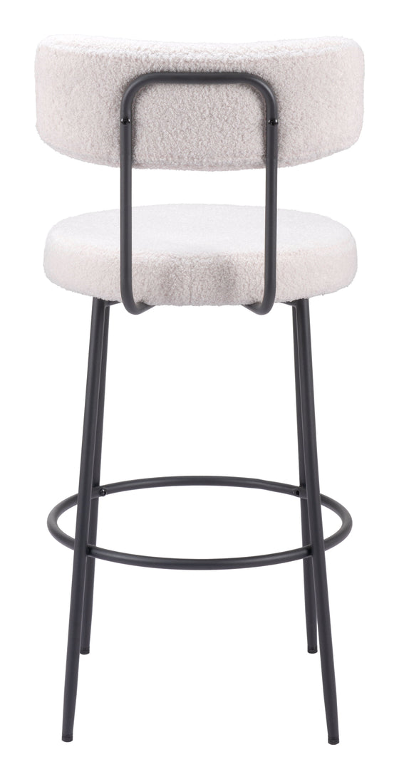 Blanca - Barstool (Set of 2) - Ivory