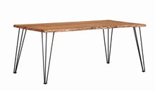  Sherman - Live Edge Dining Table - Natural Acacia