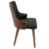 Rina - Dining Chair - Black Wood (Set of 2)