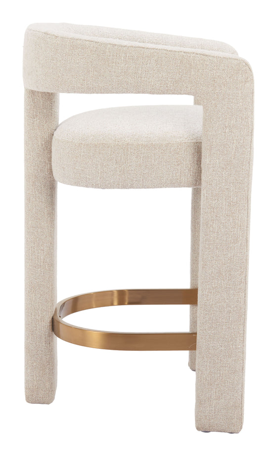 Saiko - Counter Stool - Beige